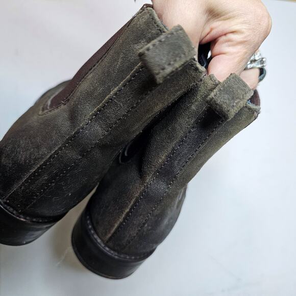 Thursday BootsAnkle Handmade brown Suede leather W's 6.5. USA designed.‎ Stylish - Picture 15 of 16